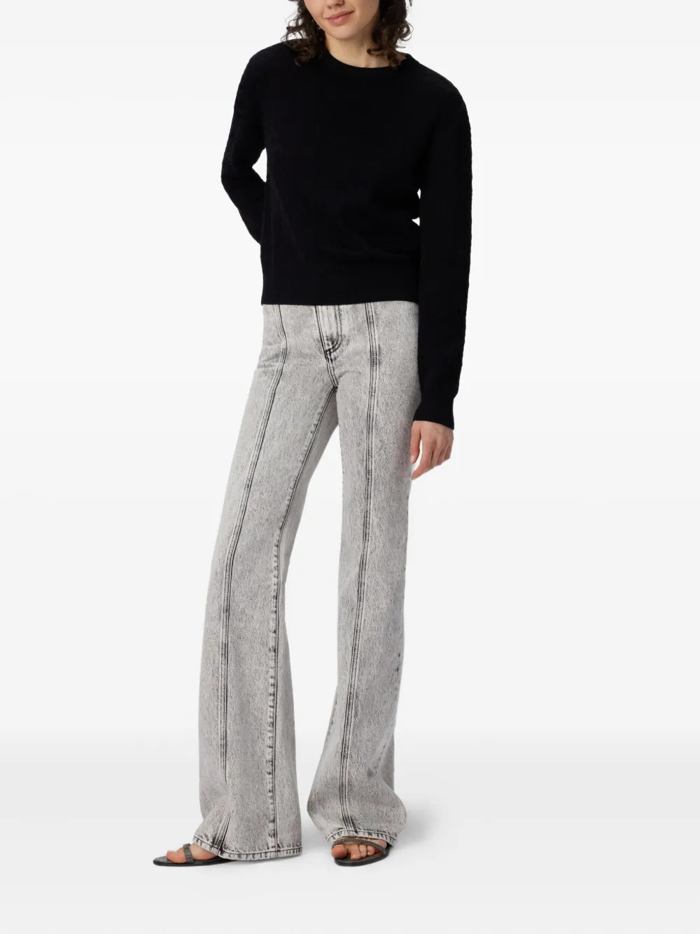 Missoni round-neck sweater Zwart