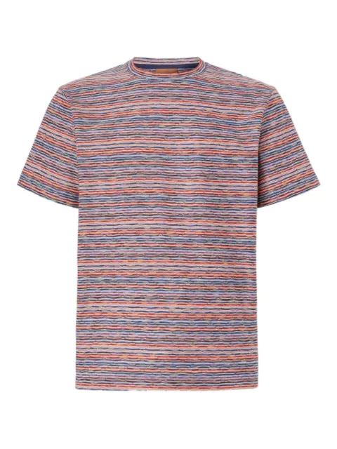 Missoni zig-zag pattern crew-neck T-shirt