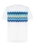 Missoni chevron-pattern T-shirt - White