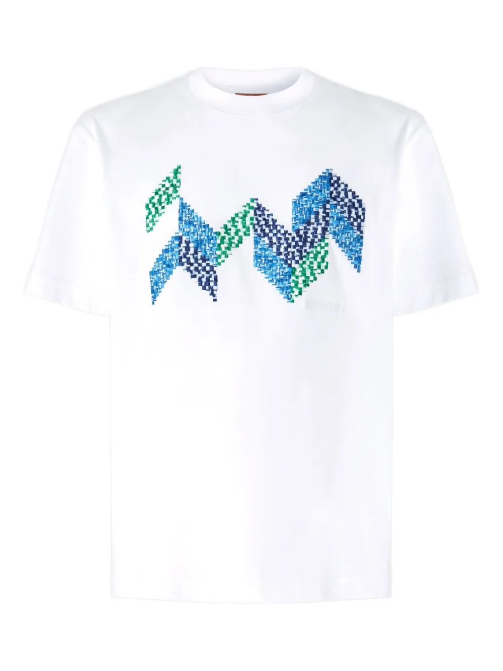 Missoni geometric-pattern T-shirt Wit