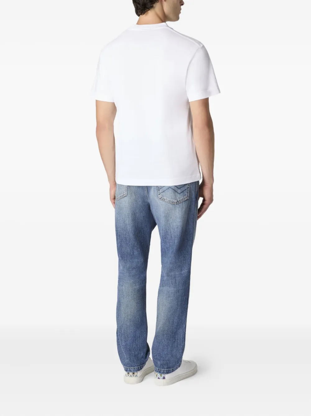Missoni geometric-pattern T-shirt Wit