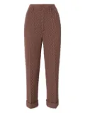 Missoni textured tailored trousers - Brown