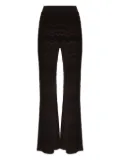 Missoni zigzag-pattern flared trousers - Brown