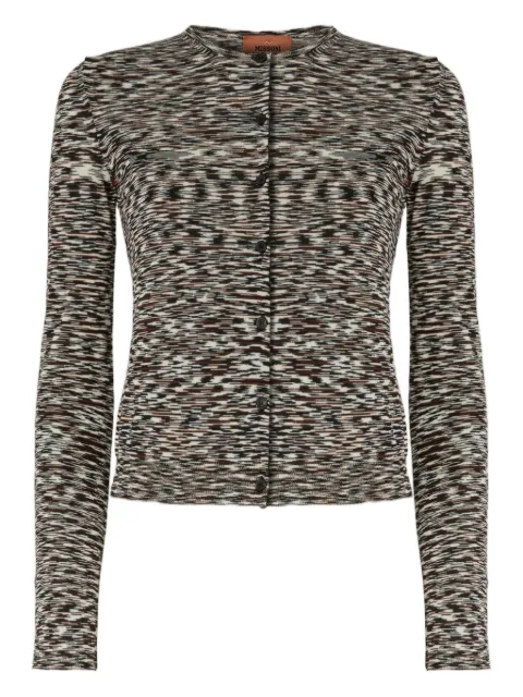Missoni patterned wool-blend cardigan