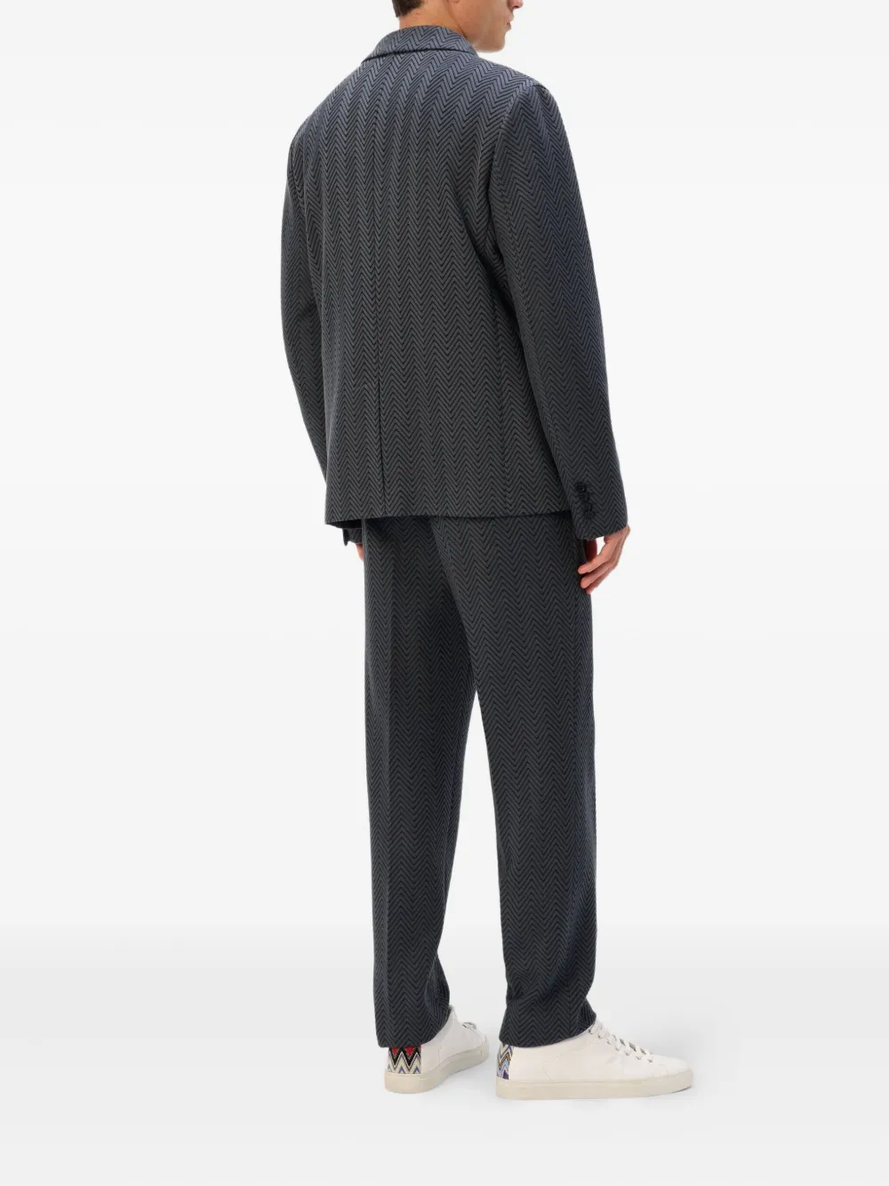 Missoni Blazer met enkele rij knopen Grijs