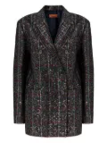 Missoni sequin-embellished double-breasted blazer - Black