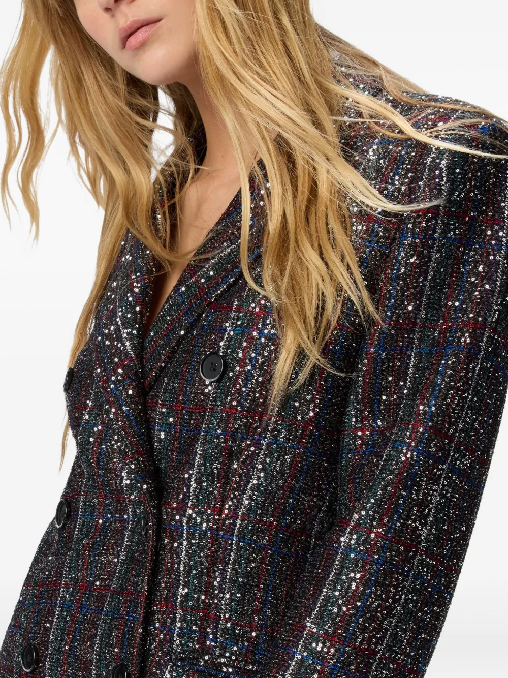 Missoni Blazer verfraaid met pailletten Zwart