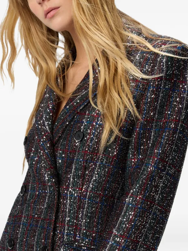 Missoni スパンコール ダブルジャケット | ブラック | FARFETCH JP