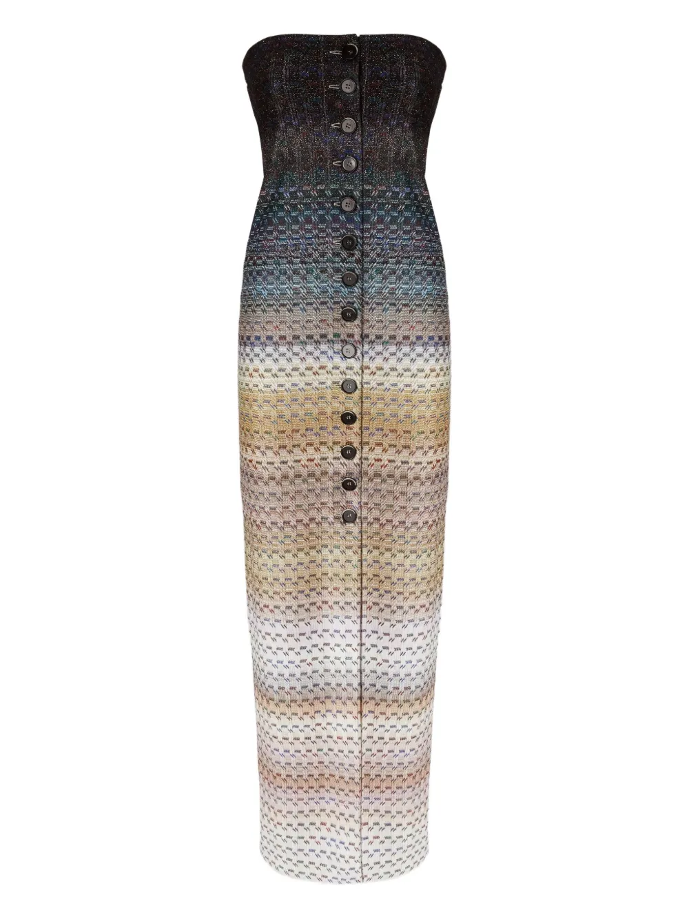 Missoni Maxi-jurk met knopen Grijs