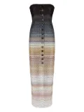 Missoni button-front maxi dress - Grey