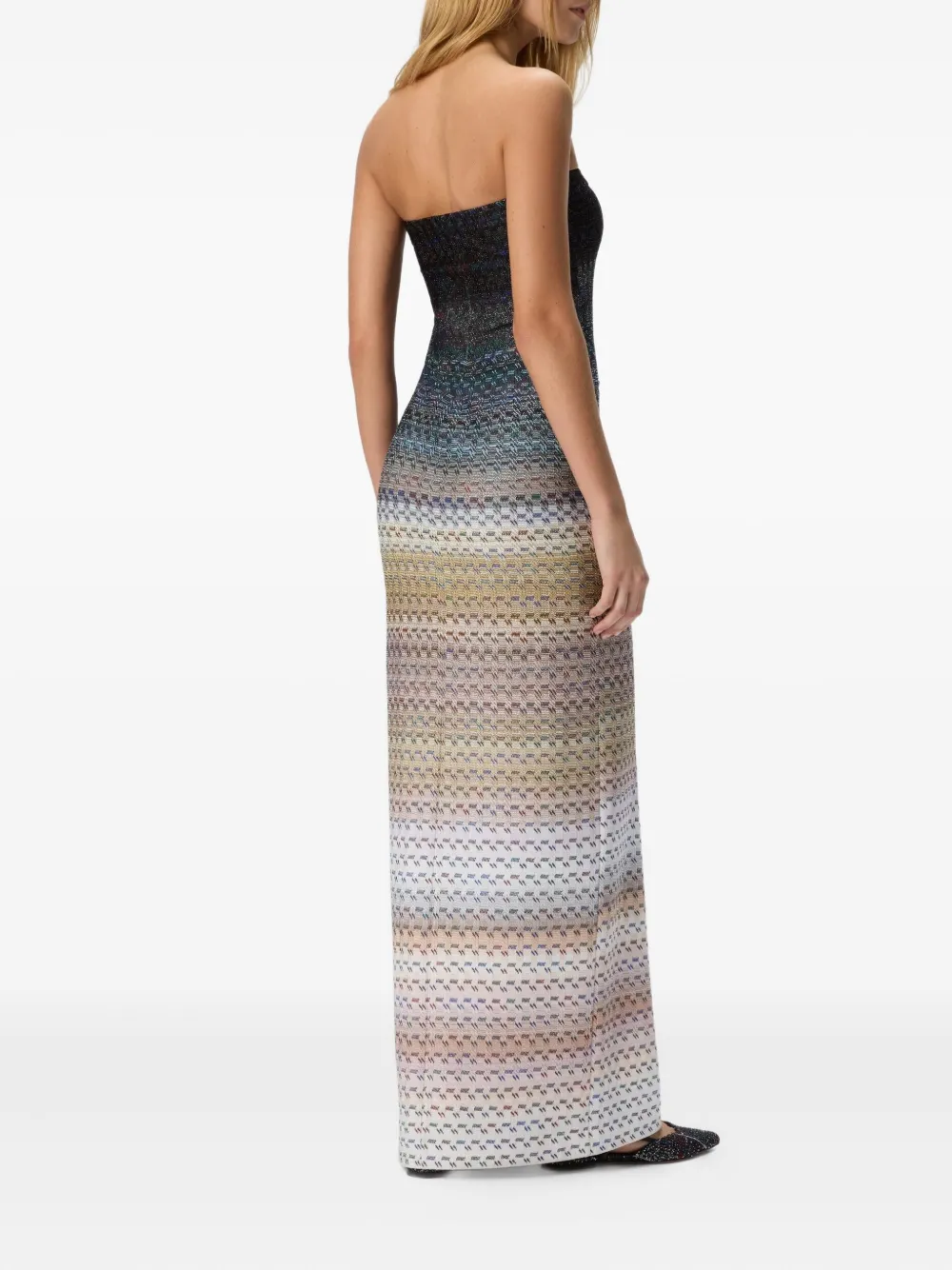 Missoni Maxi-jurk met knopen Grijs