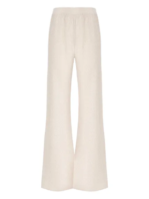 Missoni zigzag pattern flared trousers