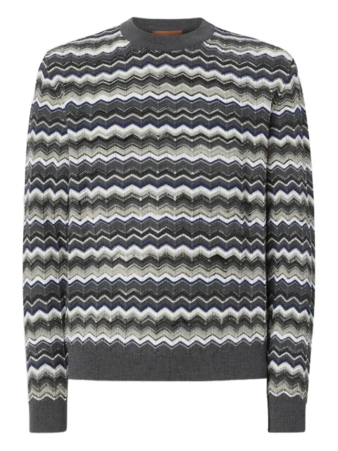 Missoni suéter con motivo chevron