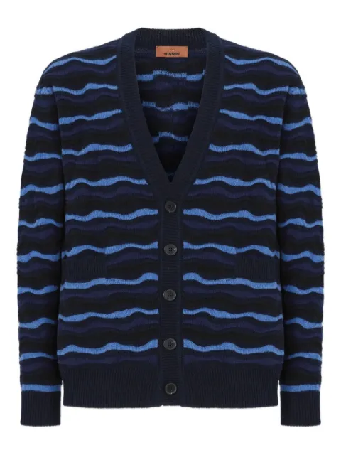 Missoni wave-pattern cardigan