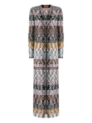 MISSONI ジグザグパターン カーディガン Missoni ジグザグパターン カーディガン | ニュートラル | FARFETCH JP