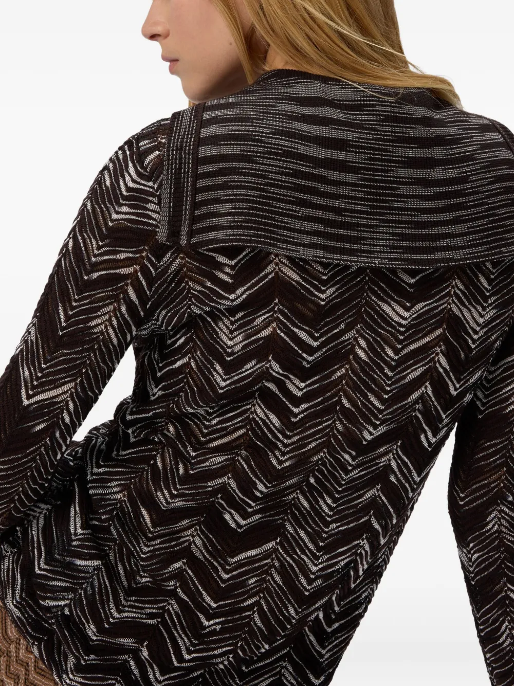 Missoni Gebreide polotop Zwart