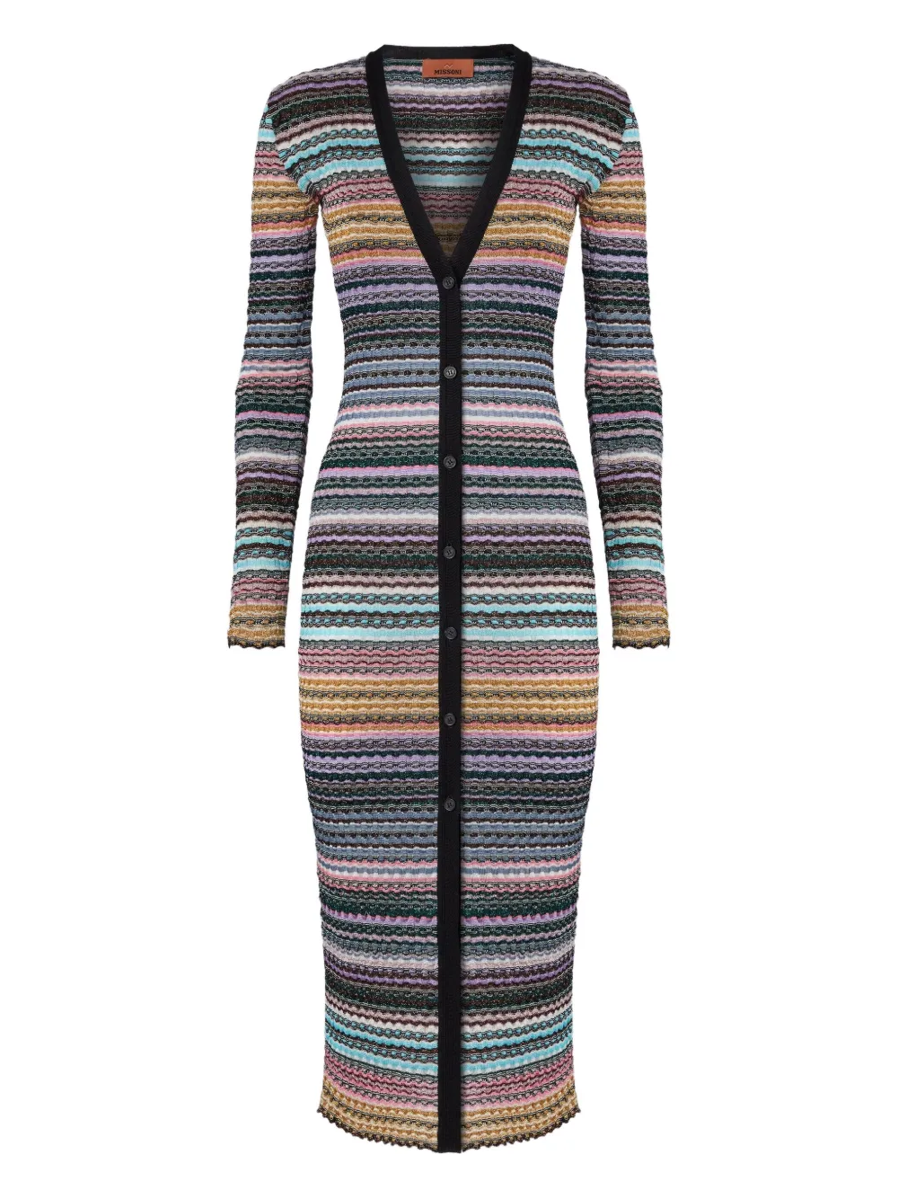 Missoni Gestreept vest met knopen Blauw