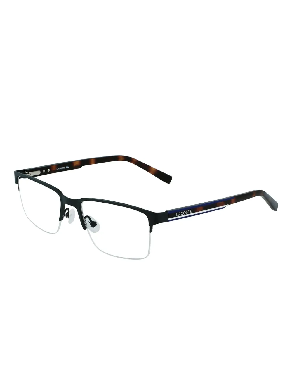 Lacoste lentes con armazón rectangular