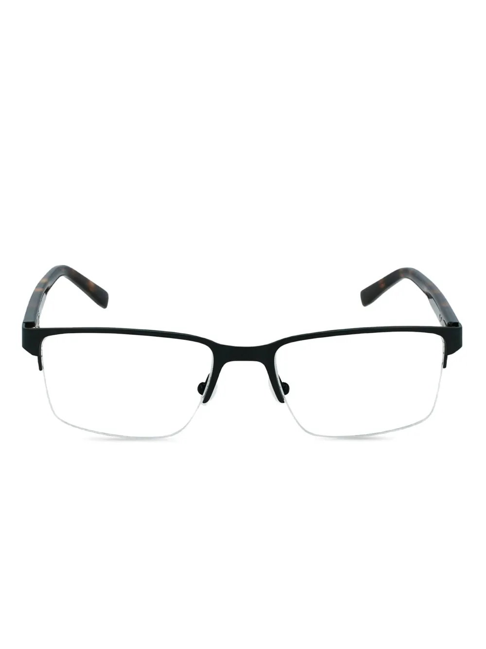 Lacoste lentes con armazón rectangular | marrón