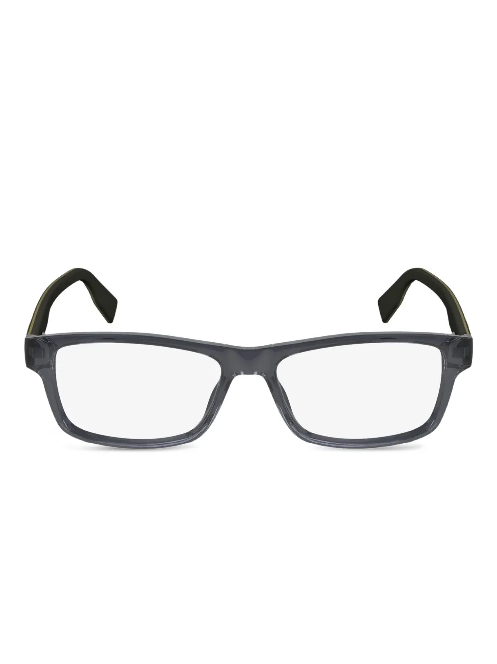 Lacoste rectangle-frame glasses | Grey | Image 1