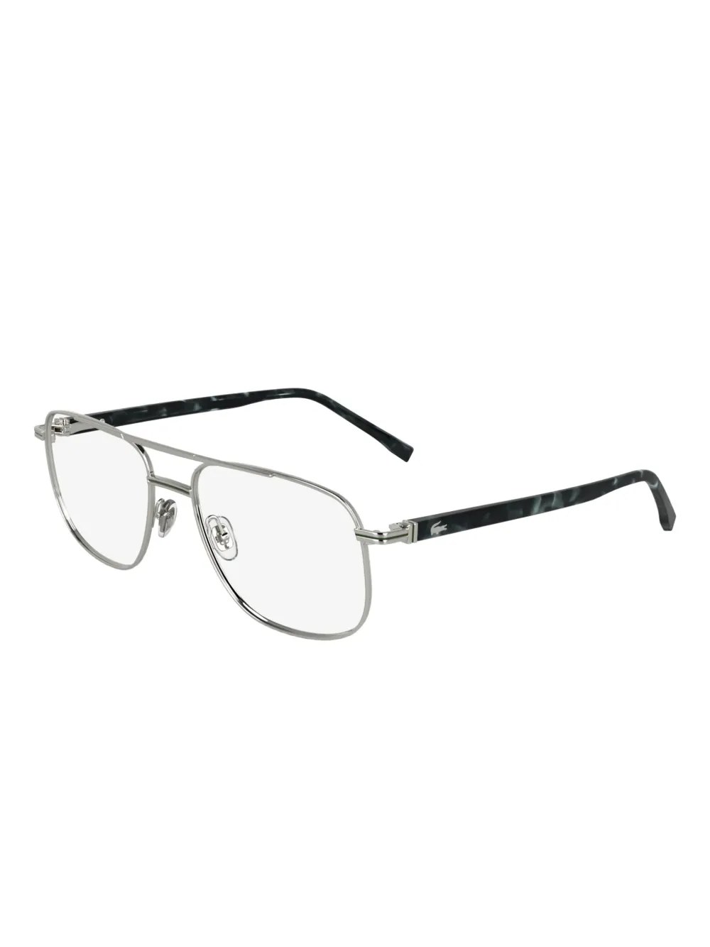Lacoste Bril met piloten montuur Zilver