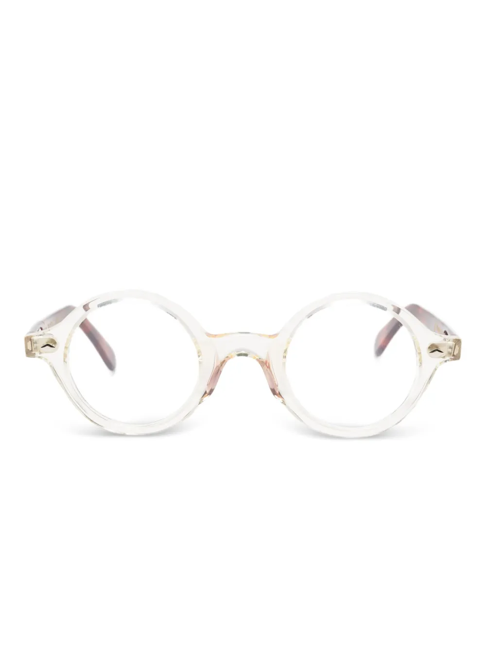 Family Affair Hopkins round-frame glasses - ホワイト Family Affair Hopkins round-frame glasses - ホワイト