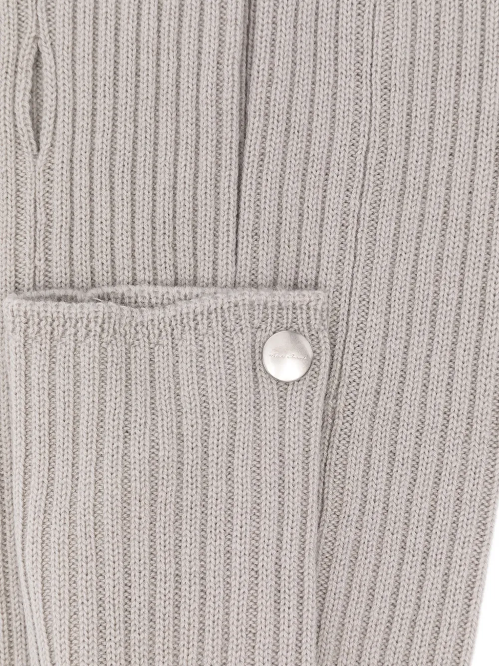 Rick Owens Mouwen van scheerwol Groen