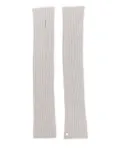 Rick Owens virgin wool sleeves - Green