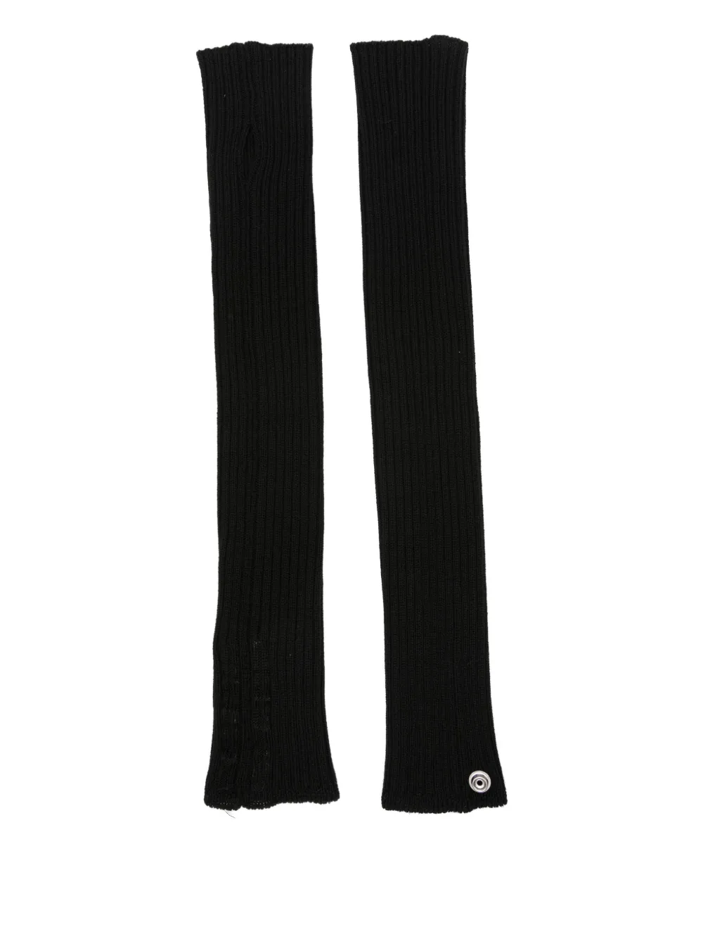 Rick Owens Mouwen van scheerwol Zwart