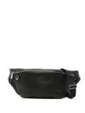 Rick Owens zipped leather crossbody bag - Black
