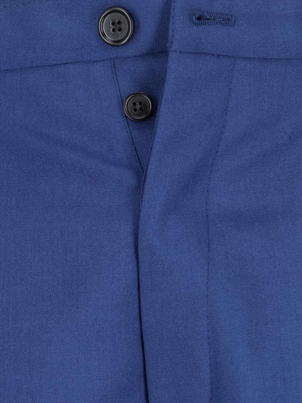 Marni pleated virgin wool trousers Blauw
