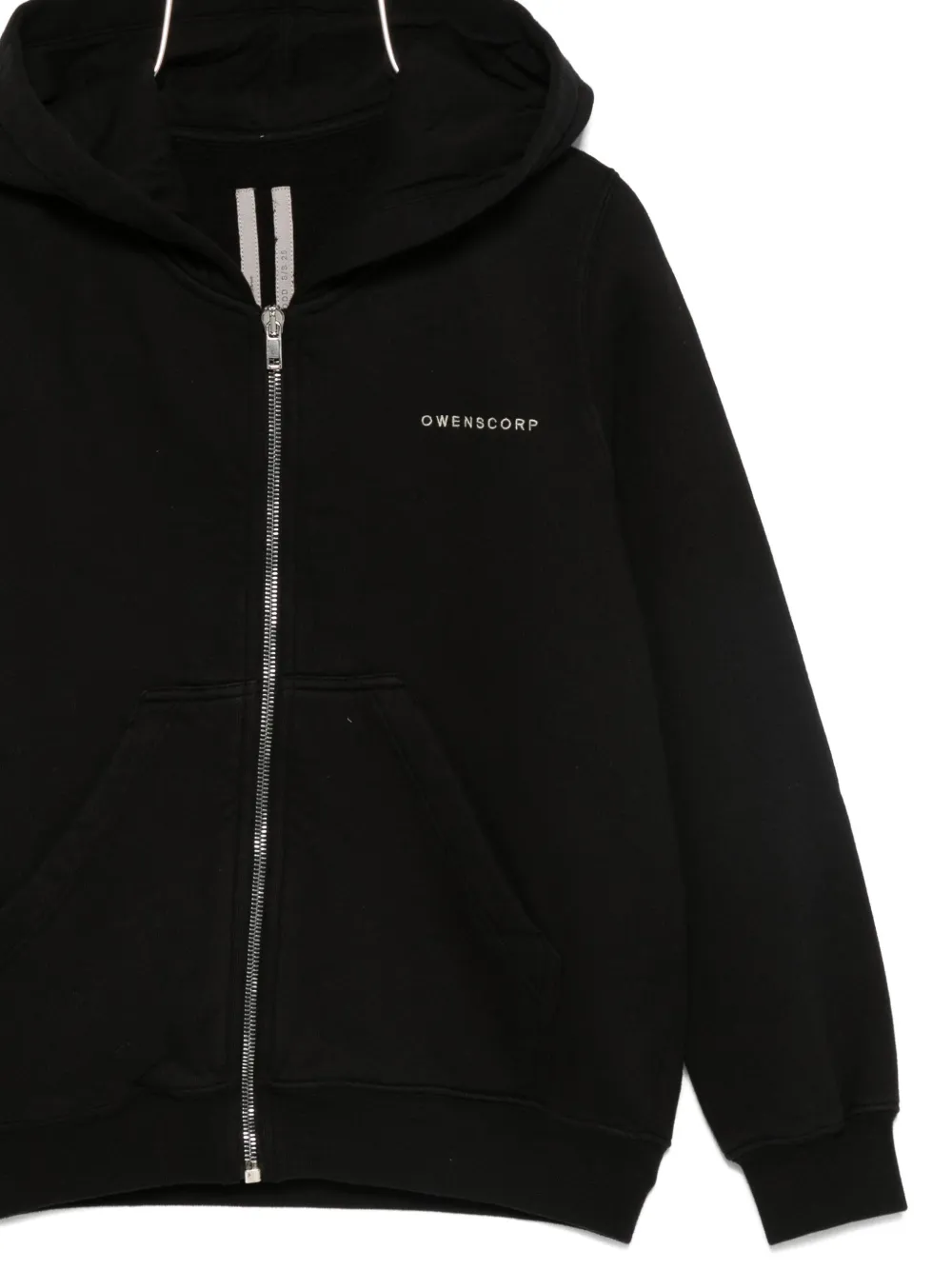 Rick Owens Kids Hollywood Jason's zip-up hoodie Zwart