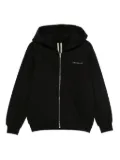 Rick Owens Kids Hollywood Jason's zip-up hoodie - Black