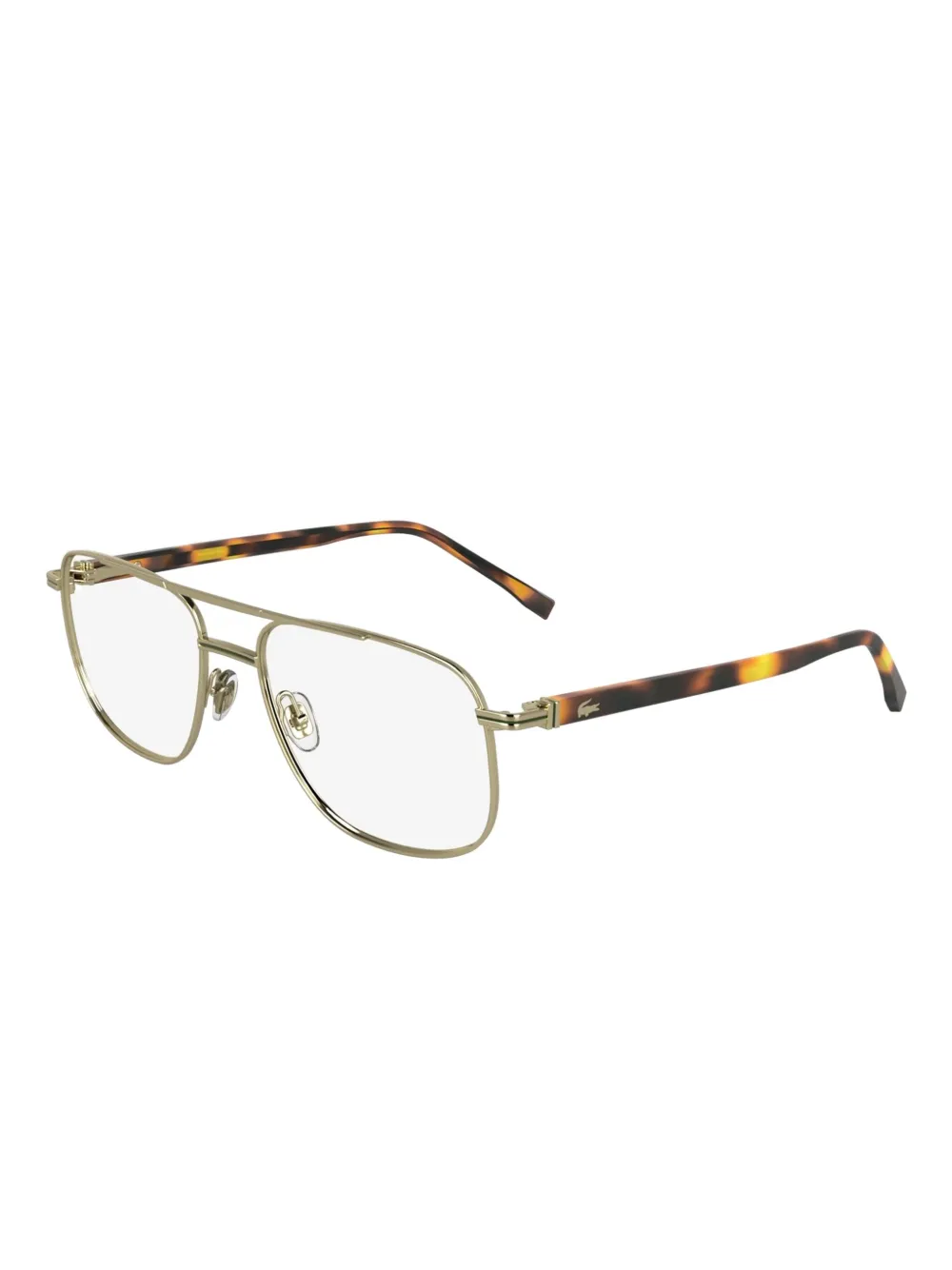 Lacoste Bril met piloten montuur Goud