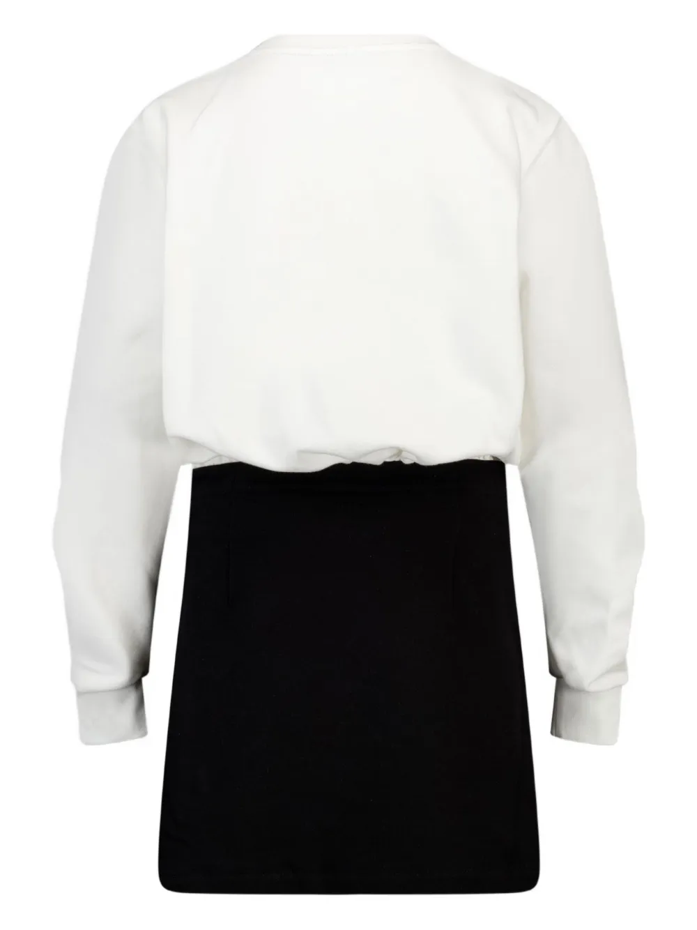 Missoni Kids Jurk met lange mouwen en zigzagpatroon Wit