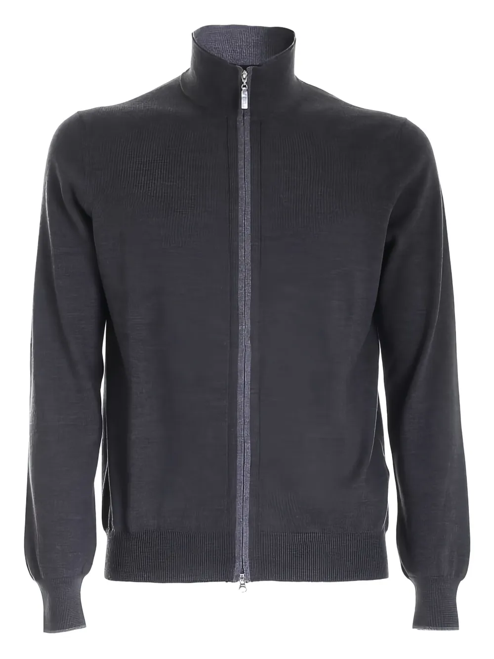 GIUUNO high-neck zip-up cardigan | Grey | Image 1