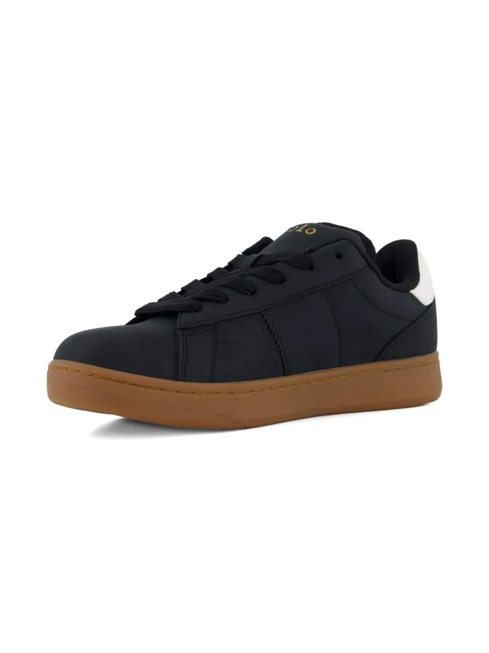 POLO RALPH LAUREN KIDS Bedford logo-embroidered sneakers | Black | Image 1