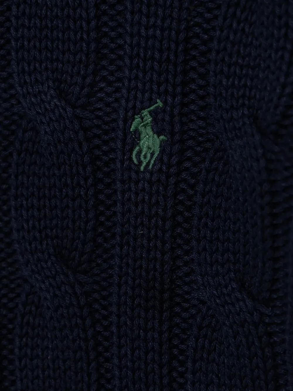 POLO RALPH LAUREN KIDS Kabelgebreide trui met lange mouwen Blauw