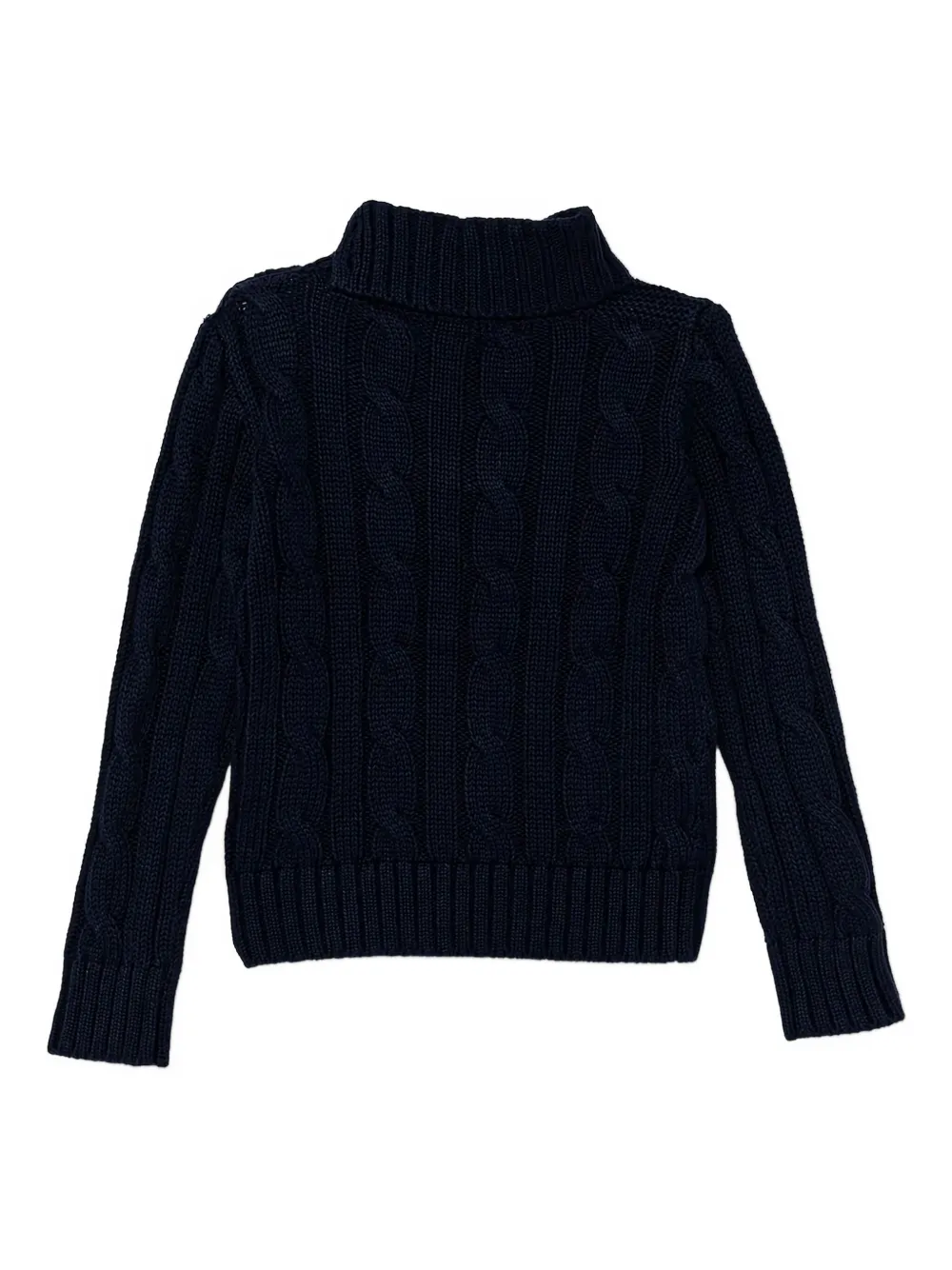 POLO RALPH LAUREN KIDS Kabelgebreide trui met lange mouwen Blauw