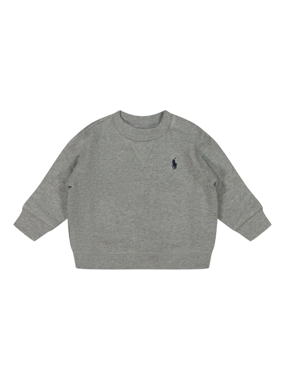 POLO RALPH LAUREN KIDS embroidered logo sweatshirt | Grey | Image 1
