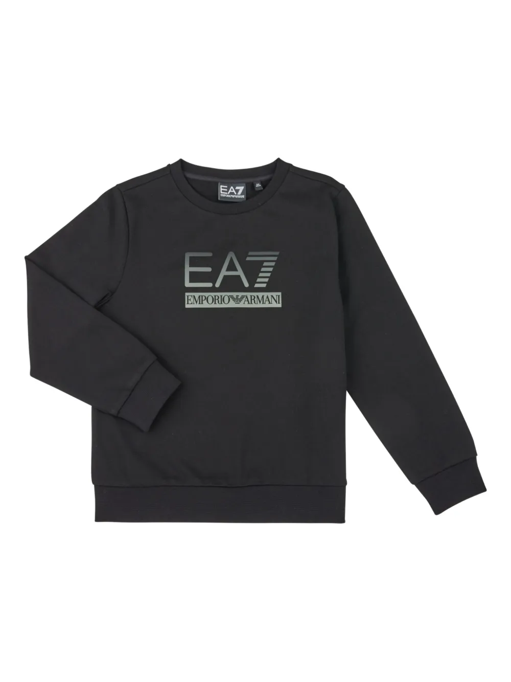 Emporio Armani Kids logo-detail sweatshirt | Grey | Image 1