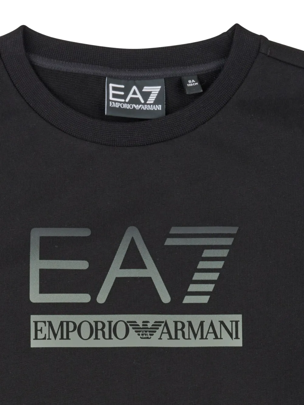 Emporio Armani Kids Sweater met logo Grijs