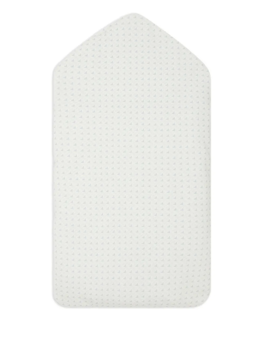Emporio Armani Logo-pattern Cotton Sleep Bag In White