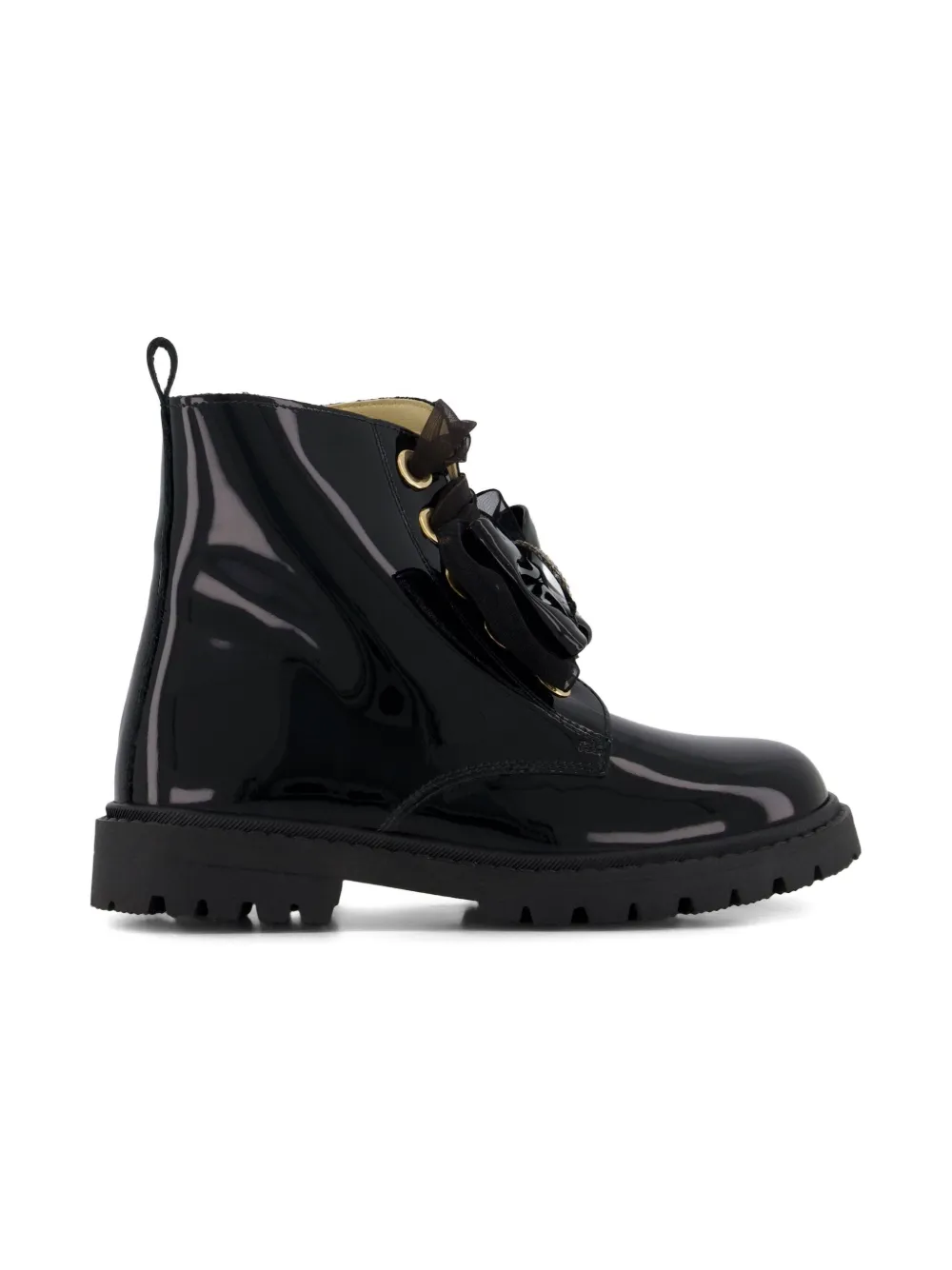 ANDANINES patent-finish leather boots | Ankle Boots | Image 2