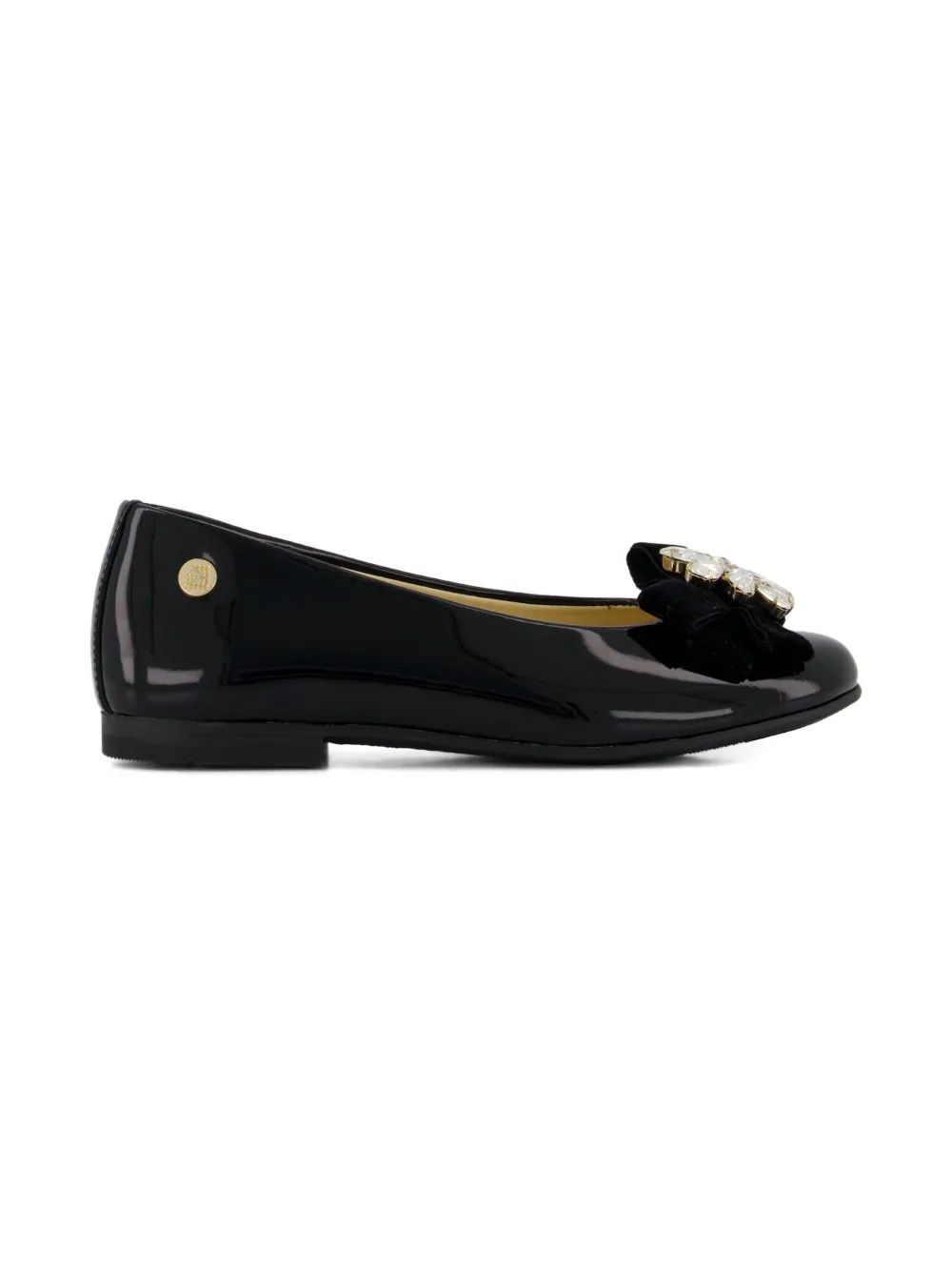 ANDANINES jewel-embellished ballerinas - Zwart