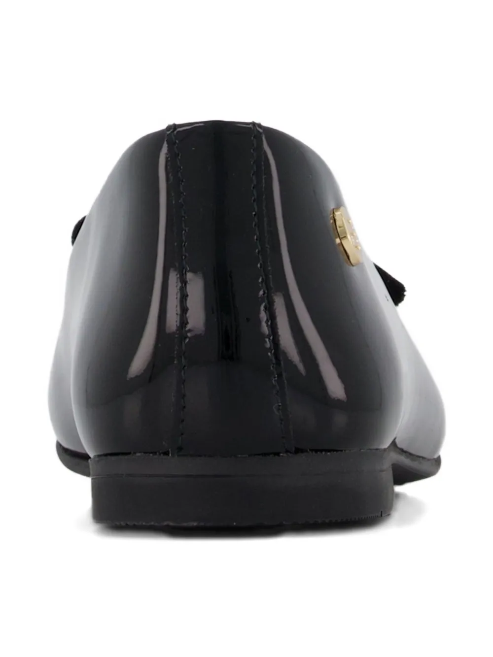 ANDANINES Ballerina's verfraaid met kristallen Zwart