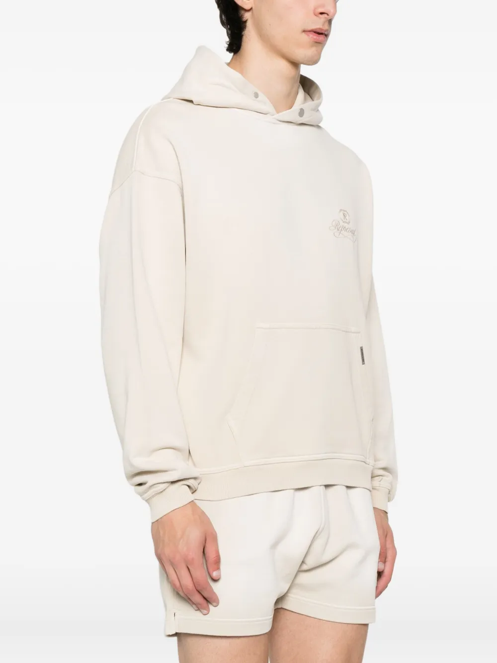 Represent Grand Vintage hoodie met geborduurd logo Beige
