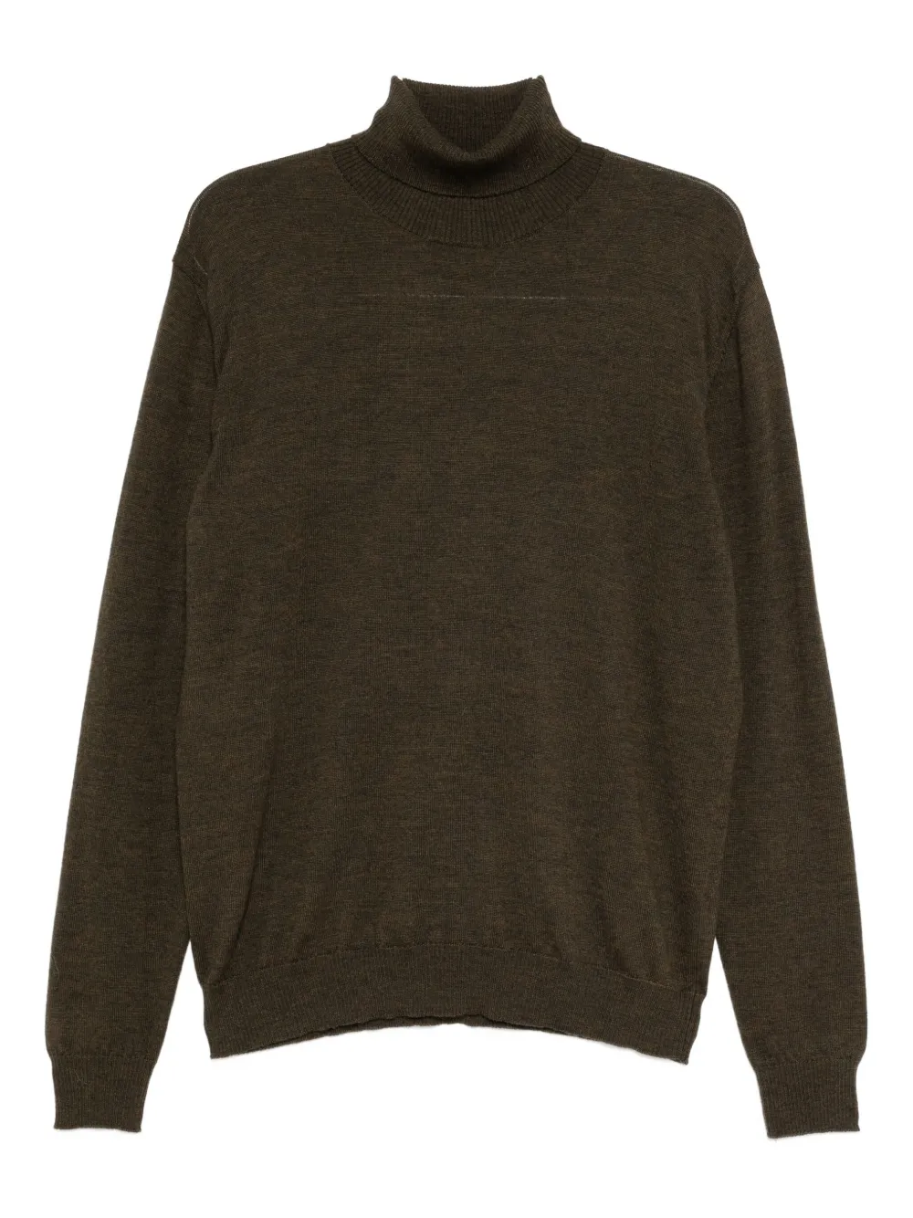 Massimo Alba turtleneck wool sweater | Brown | Image 1