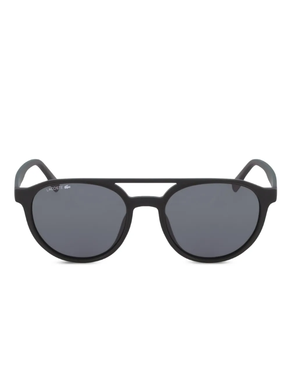 Lacoste round-frame sunglasses Zwart
