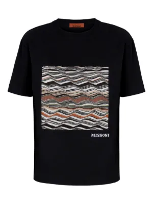Tシャツ・カットソー MISSONI Embroidered conto t-shirt (US24WL0FBK040W S80CA) Missoni T-Shirts − Sale: up to −84% | Stylight